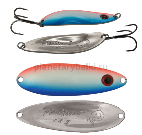 Блесна колеблющаяся LureMax Plankton-S, 68мм, 14гр., цвет 64