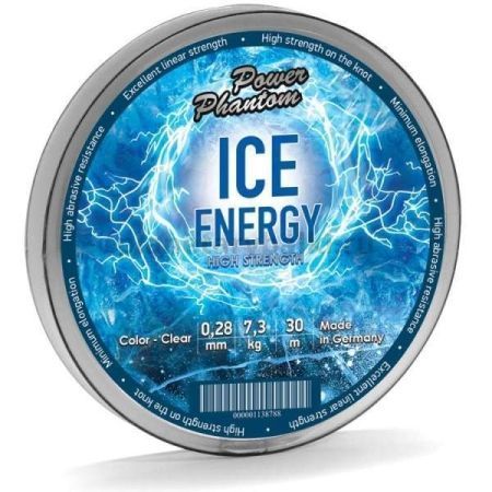 Монофильная леска Power Phantom Ice Energy 30м, 0,18мм, 4,5кг
