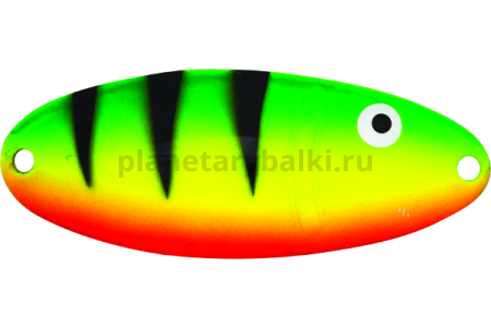 Блесна колеблющаяся Mister Cro ЧЕРНОСПИНКА 65мм, 21гр., цвет FT