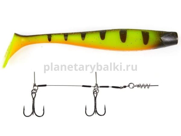 Виброхвост LJ 3D BBS Series KUBIRA SWIM SHAD 9,0in (22,86)/PG14 1шт.+Stinger L