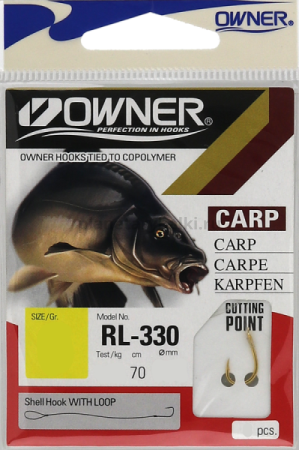 Поводок готовый OWNER RL-330 №4, 70см, 8шт.