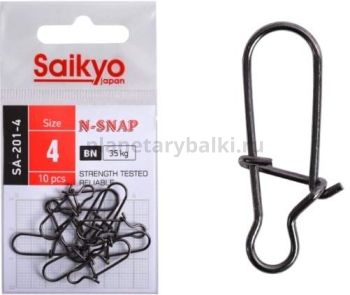 Застежка Saikyo SA-201-4 10 шт