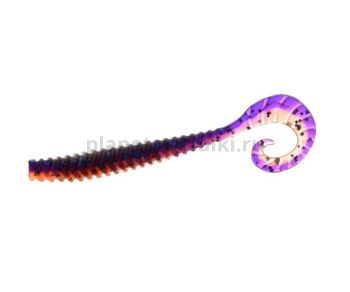 Твистер FLAGMAN Striker 2,5'' 6,2см, #0502 Violet Orange, 8шт.