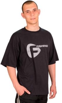 Футболка F-FISHING черная размер XL