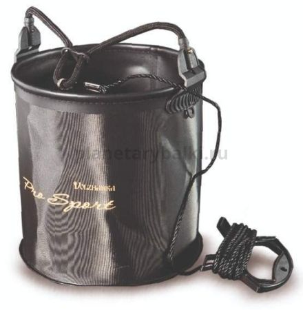 Ведро для воды Волжанка EVA круглое с веревкой 21х21см