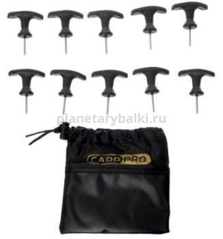 Колышек для вымостки CARP PRO Platform Pegs с саморезами 10шт.