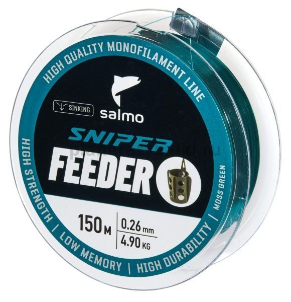 Леска монофильная Salmo Sniper FEEDER Moss Green 150м, 0,26мм, 4,9кг для рыбалки, Леска монофильная Salmo Sniper FEEDER Moss Green 150м, 0,26мм, 4,9кг отзывы, Леска монофильная Salmo Sniper FEEDER Moss Green 150м, 0,26мм, 4,9кг купить, Леска монофильная Salmo Sniper FEEDER Moss Green 150м, 0,26мм, 4,9кг купить в интернет магазине, Леска монофильная Salmo Sniper FEEDER Moss Green 150м, 0,26мм, 4,9кг выбрать, Леска монофильная Salmo Sniper FEEDER Moss Green 150м, 0,26мм, 4,9кг обзор, Леска монофильная Salmo Sniper FEEDER Moss Green 150м, 0,26мм, 4,9кг купить в розничном магазине
