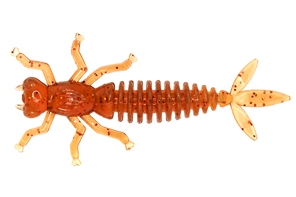 Приманка силиконовая LureMax KARAKATITSA 3'' 7,5см, Teriyaki Oil 06-005, 6шт.