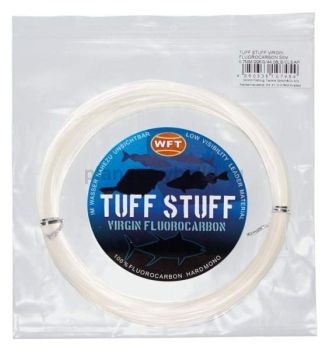 Леска монофильная WFT KG TUFF STUFF FLUOROCARBON 50м, 0,8мм, 23кг