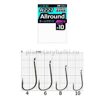 Крючки Cobra Pro AIIROUND A227 №6, 7шт.