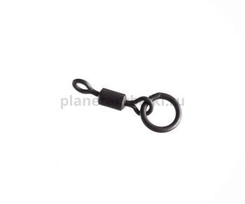 FLAGMAN Вертлюг с кольцом Flat Feeder Rings Swivels №7 5шт