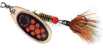 Блесна вращающаяся MEPPS Black Fury Orange №4, 8гр., цвет CU