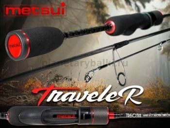 Спиннинг METSUI TRAVELLER 603UL 1,8 м, тест 0.8-3.5гр, 3-х частник