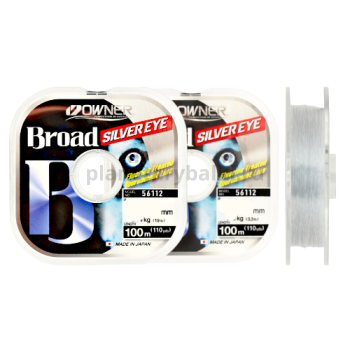 Леска OWNER Broad Silver Eye 100м, 0,60мм, 22кг