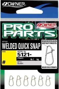 OWNER Застежка Welded Quick Snap Tairiki №2 6шт