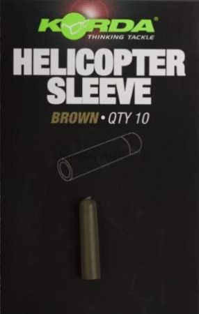 Трубка отбойник Korda Heli Rubber Brown 10шт.