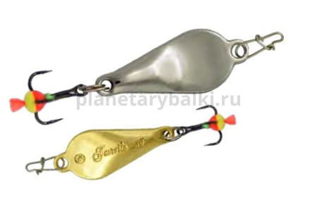 Блесна вертикальная ECOPRO Favorite 50мм, 6гр., цвет SG
