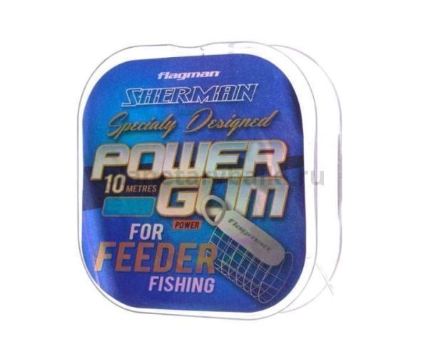 Амортизатор для фидера F-FISHING Feeder Gum Sherman 10м d1,0мм
