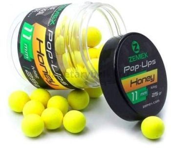 Бойлы плавающие ZEMEX Pop-Ups Honey 11мм, 25гр.