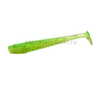 Виброхвост FLAGMAN Icon 3" 7,5см, #1527 Lime/Lime Chartreuse, 6шт.