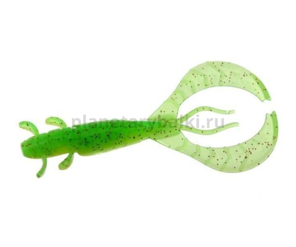 Рак FLAGMAN FL Craw 3,5" 8,8см, #1527 Lime/Lime Chartreuse, 4шт.