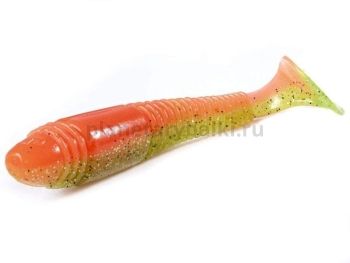 Виброхвост Lucky John Pro Series TIOGA FAT 3.9in 10см, цвет Z12, 5шт.