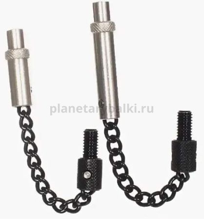 Цепочка KORDA Black Stainless Chain With Adapator S