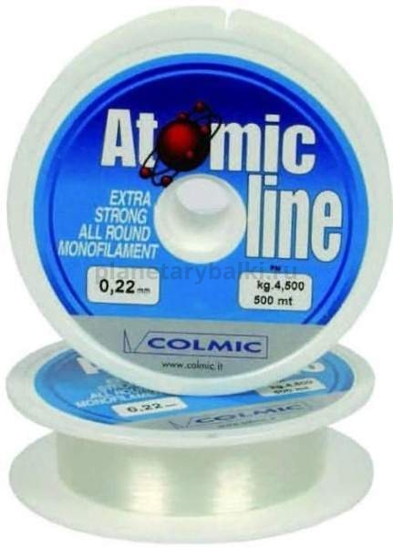 Монофильная леска COLMIC ATOMIC 100м, 0.2мм, 4,2кг