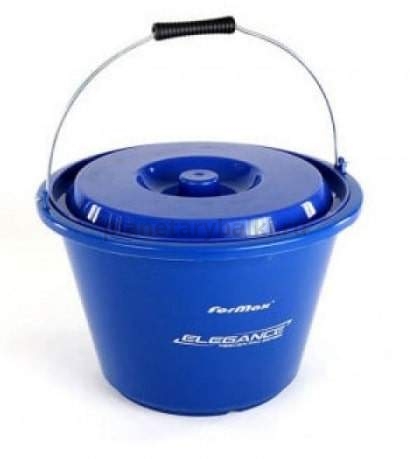 Ведро для прикормки с крышкой ELEGANCE FEEDER PRO 18л