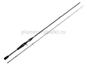Спиннинг кастинговый Lucky John Black Sense FARAON CAST 28 6‘6" 1,98м, тест 8-28гр.