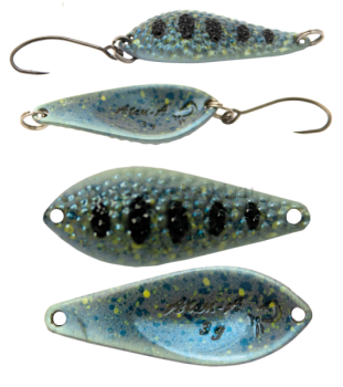 Блесна колеблющаяся LureMax Atom-A, 32мм, 3гр., цвет 108