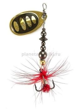 Блесна вращающаяся Lucky John BONNIE BLADE №2, 4.3гр., цвет 001 в блистере