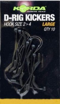 Лентяйка Korda Kickers D-Rig Green Large для крючка №2-4