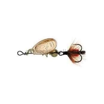 Блесна вращающаяся Mepps AGLIA MOUCHE №2, 4,5гр., цвет Copper/Red fly