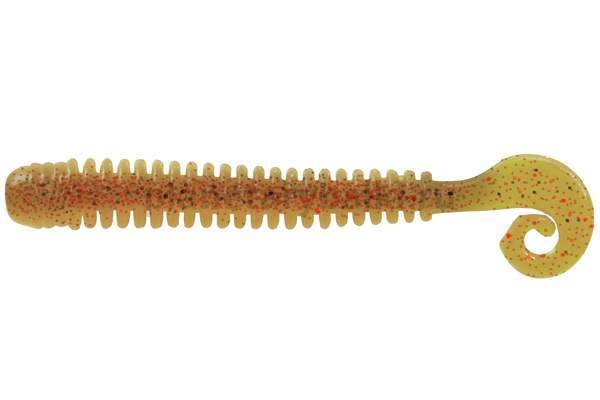Приманка силиконовая LureMax CHEEKY WORM 3,5'' 8,75см, Ebimiso Oil 007, 10шт.