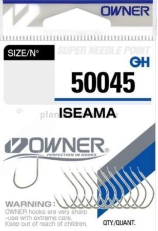 Крючки OWNER Iseama nickel №3, 12шт.