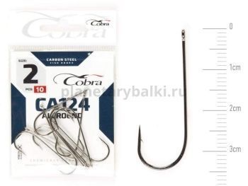 Крючки Cobra Allround ROUND CA124 №2, 10шт.