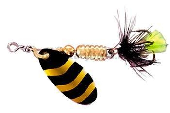 Блесна вращающаяся Lukris MINI-Fly Rayas 1, 2гр., цвет ORO