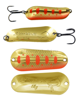 Блесна колеблющаяся LureMax Shtorlek-M, 58мм, 12гр., цвет 44