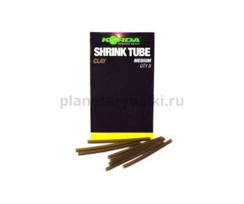 Трубка термоусадочная KORDA Shrink Tube Brown 1,2мм