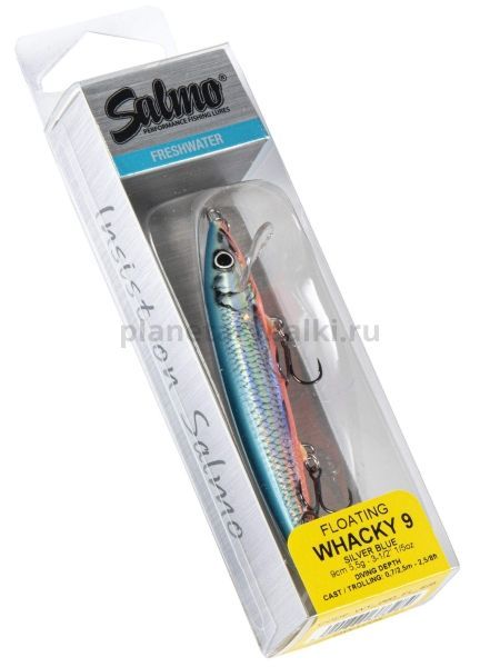 Воблер плавающий Salmo WHACKY F 90мм, 5,5гр., 0,7-1,5м, цвет SB для рыбалки, Воблер плавающий Salmo WHACKY F 90мм, 5,5гр., 0,7-1,5м, цвет SB отзывы, Воблер плавающий Salmo WHACKY F 90мм, 5,5гр., 0,7-1,5м, цвет SB купить, Воблер плавающий Salmo WHACKY F 90мм, 5,5гр., 0,7-1,5м, цвет SB купить в интернет магазине, Воблер плавающий Salmo WHACKY F 90мм, 5,5гр., 0,7-1,5м, цвет SB выбрать, Воблер плавающий Salmo WHACKY F 90мм, 5,5гр., 0,7-1,5м, цвет SB обзор, Воблер плавающий Salmo WHACKY F 90мм, 5,5гр., 0,7-1,5м, цвет SB купить в розничном магазине