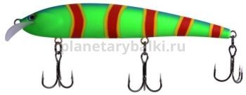 Воблер LureMax BOMBA KILLER плавающий 105мм, 11,5гр., 1,5-2м 105FDR-087