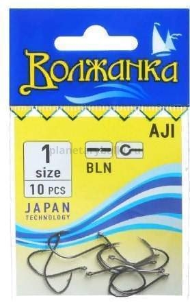 Крючки Волжанка Aji №6, 10шт.