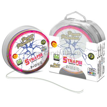 Плетеный шнур Power Phantom Synapse PE 110м, 0,18мм, 12,7кг, #1,2 мультиколор