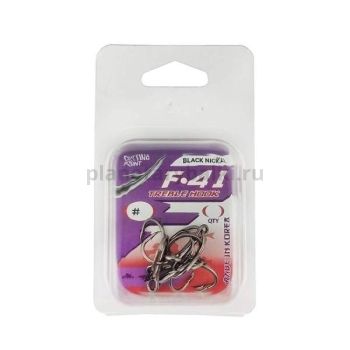 Крючок тройной FLAGMAN Treble hook F41 №2, 5шт.