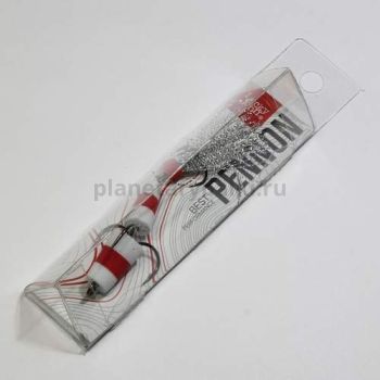 Приманка джиговая Lucky John PENNON 12 бел./крас./бел. в блистере