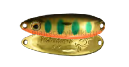 Блесна колеблющаяся LureMax Plankton-S, 40мм, 5гр., цвет 17