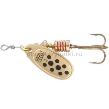 Блесна вращающаяся Lukris ORION №3, 6,5гр., цвет ON
