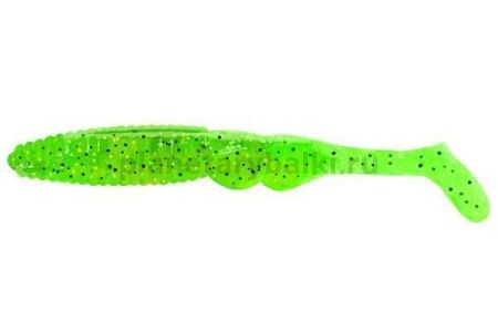 Виброхвост LureMax BUTCHER 3'' 7,5см, Avokado Green 010, 7шт.