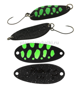 Блесна колеблющаяся LureMax Plankton-A 30мм, 2,8гр., цвет 89